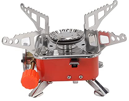 Mini Cuisinière à Gaz Pliable Portable Pour Camping En Plein Air, Pique-nique – Brûleur Compact Pour Table De Cuisson, Randonnée, Voyage