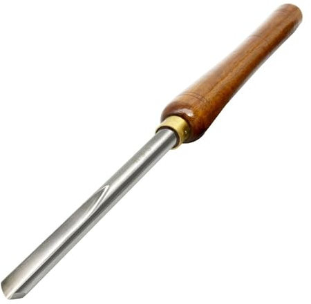 Cincel para tallar Madera,Tallado de carpintería,husillo HSS y gubia para Cuenco,cincel para tornear Madera,Herramientas de torneado,Accesorios de Torno con Mango de Nogal (Color: 1 x 10 mm (0,