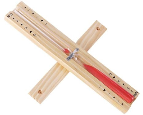 rujjftsy Sablier de sauna 15 minutes, montage mural rotatif en bois pour sauna, horloge de chaleur et résistance au sable