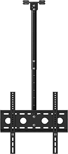 Support TV téléviseur, inclinable, pivotant, écran LED 26 à 50 Pouces, Peut être monté au Plafond/au Mur, Support TV Noir