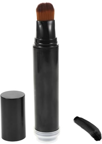 WRITWAA Haarfärbestift Zum Abdecken Grauen Haares Ausbesserungsstift Für Haarwurzeln Puderstift Für Natürlichen Look Tragbar Für Unterwegs