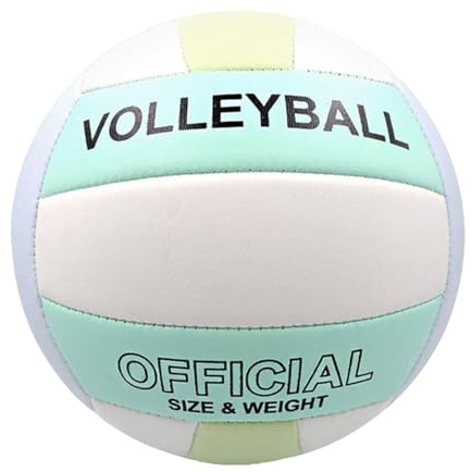 Volleyball extérieur souple en polyuréthane imperméable volley-ball balle en cuir PU jouet doux pour salle de gym, jeunes, adultes, garçons, filles, garçons, garçons, sports, activités