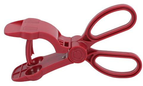 Luocute Snocciolatore per Ciliegie, Strumento Portatile per Rimuovere il Nocciolo di Snocciolatore in ABS a Doppia Apertura con Chiave Staccabile per la cocina Casalinga della (rosso)