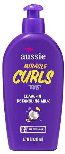 Aussie Leave-In Detangling Milk Miracle Curls - 200 ml (6.7 Ounce)