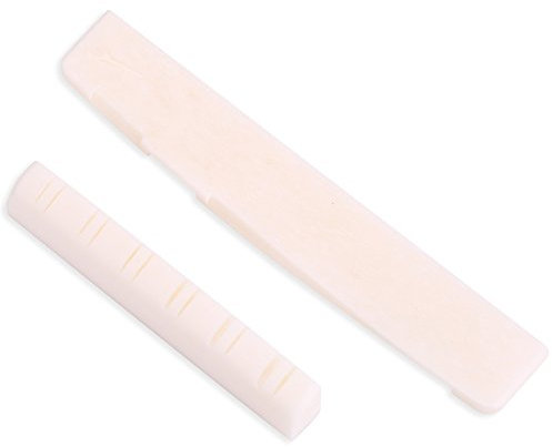 Gitarre Sattel Knochen, Ersatz Gitarren Br¨¹cke Sattel f¨¹r 12 Saitige Folk Akustikgitarren - Instrumentenzubeh?r