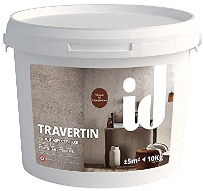 ENDUIT TRAVERTIN Aspect pierre 10KG - ID Paris
