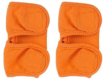 DONGKER Kniebandage Hund, Paar Baumwoll Rehabandage für Hunde, Warme Hundebein-Knieschützer mit Heizpartikeln für Hunde mit Kreuzbandverletzungen oder Arthrose