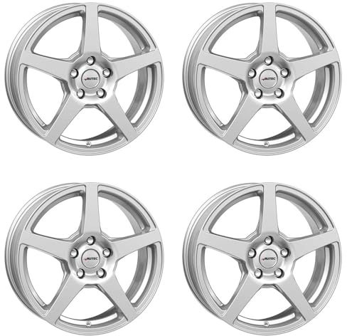 4x Jantes en aluminium AUTEC VALEA 7.0x17 ET45 5x108 Brillantsilber