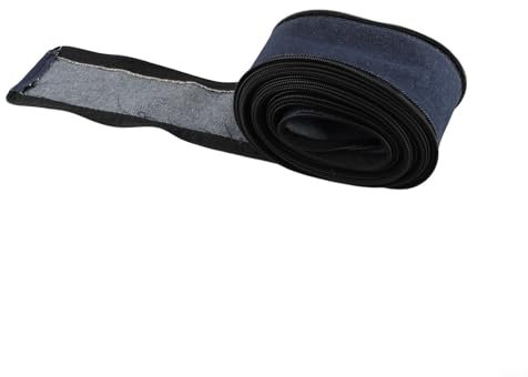 Zuverlässiger blauer Taschenlampen-Kabelmantel mit starker Zugkette für Klimaanlagen-Taschenlampen, Modelle 9 und 17, 4, 5 cm Breite (8 m)