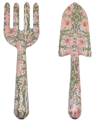The Leonardo Collection William Morris Pimpernel Ensemble d'outils de Jardinage | Kit d'outils idéal et Cadeaux de Jardinage pour Homme et Femme | Outils de Jardin durables et Outils à Main pour Le