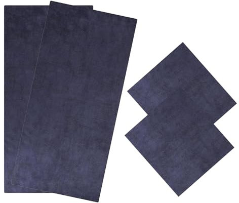 KSVFTB Gym Towel, 4 Pack Microfibre Sports Towels, Fast Drying & Absorbent Sweat Towel for Gym, Yoga, and Outdoor Activities, Includes 2 Large and 2 Small Towels, Grey