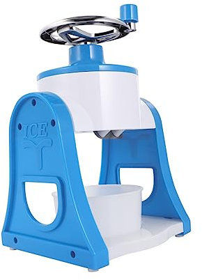Holibanna Trituradora De Hielo Manual Hogar Verano Máquina De Hielo Raspado y Máquina De Granizados Pequeña y Fácil De Usar