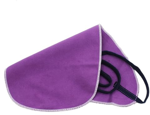 Milisten Saxophone Cleaning Tool and Cleaning Cloth for Saxophone 4pcs Artificial Suede Lightweight Cloths inside Tube and Buttons Compatible with Piccolo and Clarinet Random Color