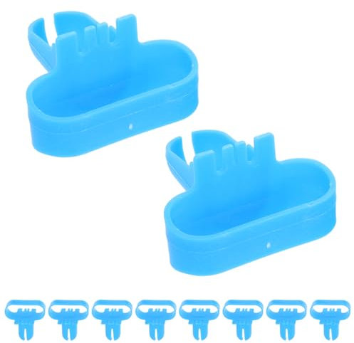 Garneck 100 Piezas Herramienta de Atar Globos de Dispositivo Rápido para Nudos de Globos para Decoraciones de Bodas y Cumpleaños para Fiestas Color Azul
