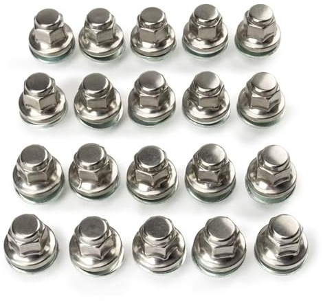 Tornillos perno Rueda Compatible Con Jaguar Para XE Para X760 2015 2016 2017 2018 2019 2020 2021 20PCS 12x1.5 Tuercas De Rueda Cromadas Autopartes OEM: C2C35294010 C2C35294