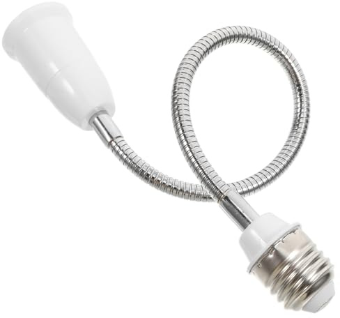 OUNONA Rallonge Pour Ampoule Extérieure Adaptateur De Douille Rallonge De Prise Électrique Pour Hauts Plafonds Flexible Pour Luminaires