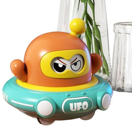 Ranley Juguetes De Platillo Volante De Retroceso,Platillo Volante Rebotante con Diseño Espacial para Niños | Juegos Exteriores E Interiores para Patio Jardín Habitación Infantil Y Parque