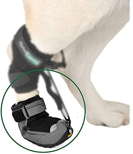 Ortocanis Hundeschuh zur propriozeptiven Korrektur - Knöchelschutzschuh für Hund - nur 1 Schuh - propriozeptiver Korrektor Nicht enthalten