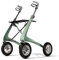 Rollator Carbon Overland by Acre Belastbar Bis 150kg Luftgefüllte Gummireifen Leichtgewicht Rollator Mit 6,7kg Mit Kleiner Tasche Zur Befestigung An Der Vorderseite