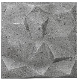 Nord Plus - Wandpaneele aus Styropor 3D Diamond Grau - (12 Stück/3 m2)