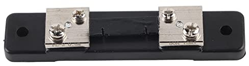 TICFOX Shunt Amperometrico FL-2 con Shunt Esterno 50A/100a Resistenza Shunt AMP Corrente 75mV Per Misuratore Analogico Amperometro Digitale(50A)