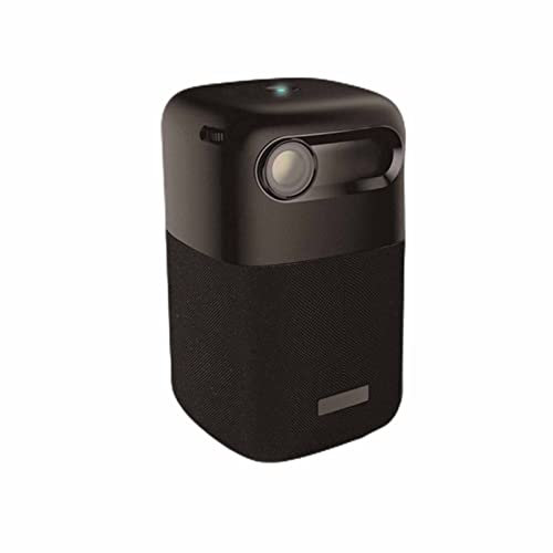 NVYAZJ Ultra Mini Projector, 4K Hd Smart Led Pocket Video Projector with DLP Bluetooth 5.0 Wifi 2.4G*5G 9000mAh Battery Capacity, Electronics for Office, Home Theater
