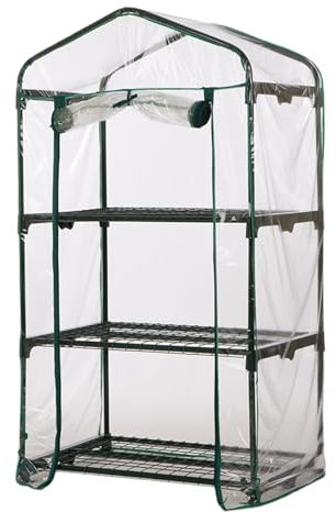puzzlegame Tienda de Invernadero | Invernaderos Transparentes para Interior de PVC | Invernadero pequeño con protección UV, Piezas y Accesorios duraderos para invernaderos para jardinería, protección
