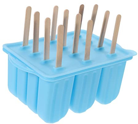 PHENOFICE Rejillas Moldes De Silicona Para Paletas Kit Para Hacer Helados Con Palitos y Bolsas