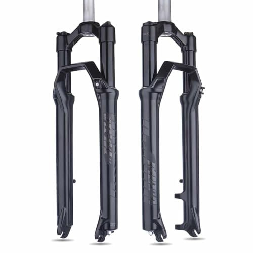27.5/29 Inch Mountain Bike Front Fork MTB Fork,Mechanical Shock Fork/Shoulder Control/Travel 100mm/Straight Tube 28.6 * 210mm/Open Gear 100 * 9mm (Quick Release)/Disc Brake