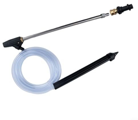 Pressure Washer Sandblaster Kit, Wet Blaster High Nozzle Hose Kits Include brass adapter for K Series K2, K3, K4, K5, K6(Kit)