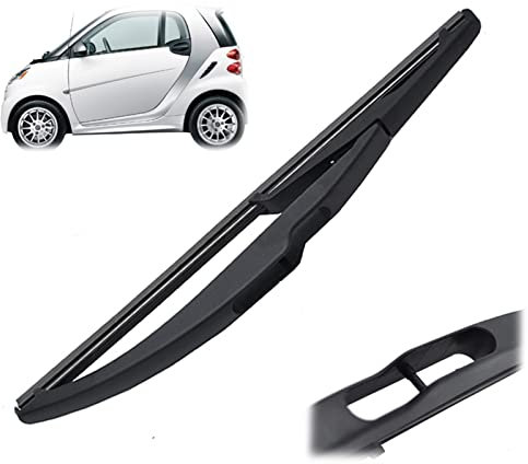 WILSEM 10 Lame D'essuie-Glace Arrière Voiture Pare-Brise Pare-Brise Essuie-Glace De Lunette Arrière pour Smart Fortwo Coupé 451 2007-2014