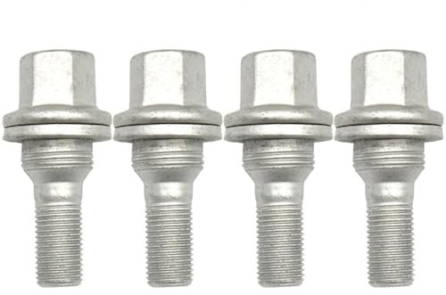 BASPHHH écrou Jante Compatible avec Citroen pour C4 2004-2011 Écrous de Roue Boulons Vis M12x1,25 9817024580 540567