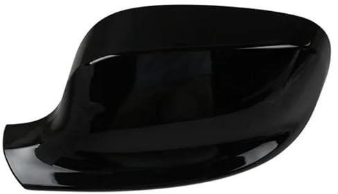 Auto Rückspiegel Abdeckung Seitenspiegelabdeckungen Für X1 E84 E 84 (2011) X3 F25 F 25 (2011–2012) Außenspiegelabdeckungen Türspiegelschutzkappen Außenspiegel Kappen(Schwarz,Links)