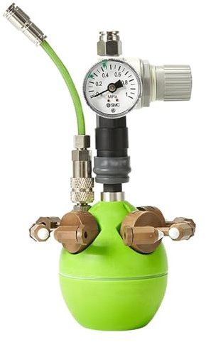 MiBoce Industrial Dry Mist Humidifier, Hybrid Industrial Humidifier, with Pressure Regulating Valve, Spray Volume 9.5-10.5L/H, for Factories Workshops Flowers Farms
