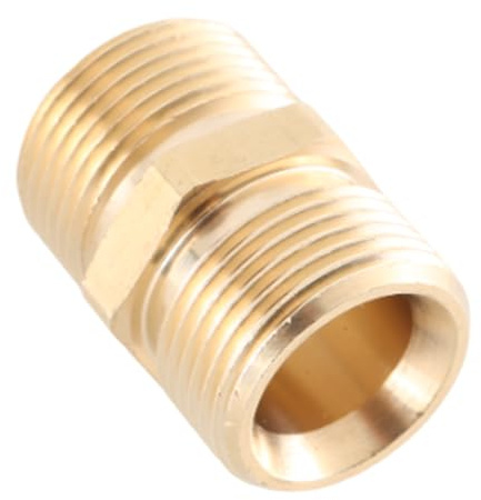 Durability Pressure Washer Hose Extension Adapter M22-15mm M22-14mm Male Brass Fitting Leak Proof Washer Connector Extension Connector