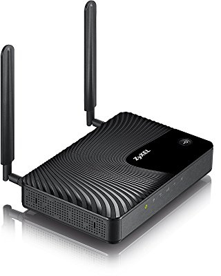 Zyxel N300 4G LTE SIM Slot Unlocked Wi-Fi Dual Band Router, UK Plug [LTE3301]