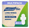 Vuokkoset Eco Long Wings - Biodegradable Thin 11.2 Inch Sanitary Towel Multipack 40 pcs for Sensitive Skin | Organic Cotton | Free of Dyes, Fragrances & Chlorine | Eco-Friendly, Absorbent Core |