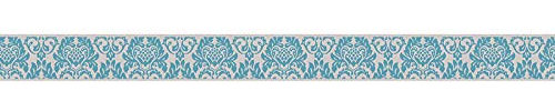 Papier peint baroque Tapisserie baroque Frise papier peint Beige / crème Bleu Vert 303891 | Votre papier peint en ligne