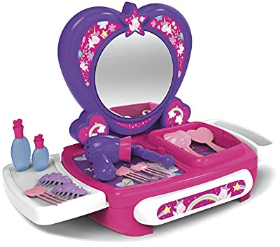 Chicos - My Frist Schminktisch, Tisch-Schminktisch für Kinder, inklusive 12 Zubehörteilen, ab 36 Monaten, 84201, Pink, Normal