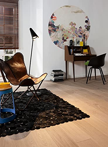 Komar DOT runde und selbstklebende Vlies Fototapete - Impression - Ø Durchmesser 125 cm - Tapete, Wandtattoo, Schlafzimmer, Wohnzimmer, Wanddeko - D1-070