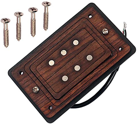 Harilla Cigar Box Guitar 3 Saitiger Tonabnehmer mit Palisanderrahmen