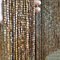 Cortinas de Cuentas de Bambú para Puerta,Pantalla de Cortina de Puerta de Madera con Cuentas,Divisorias de Habitación,Decorativos Para el Hogar,Exterior/Interior,Personalizado (60 strands-60x100cm)