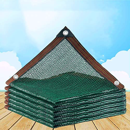 40% Rete Solare Verde,3X8m 4x6m 5x10m 8x8m Rete Ombreggiante Con Occhielli, Facile Da Installare, Telo Ombreggiante Per Serra, Rete Resistente Ai Raggi UV Per Piante Di Fiori Da Giardino(Size:6X7M)
