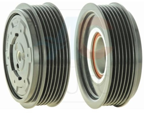 ACAUTO Magnetkupplung, Klimakompressor AC-06DN06 | Ac-06DN06 / QCA0043 passend für Denso 6SE 7SEU17C Klimakompressor C-K