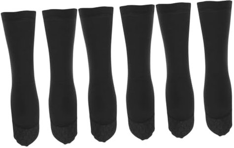 Amosfun 3paare wasserdichte Tauchsocken Mit Anti-rutsch-Design Bequeme Warme Schwimmsocken Für Winter Für Wassersport Und Strandsport