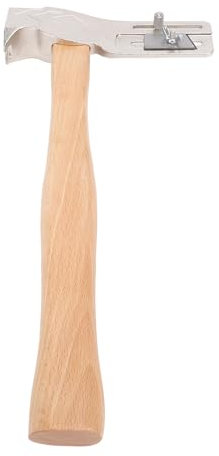 MWT 005 MH 17oz Lightweight Magnet Roofing Hatchet - Carbon Steel Shingling Hammer with Wooden Handle for Efficient Roof Repair and Construction