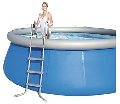 Poolleitern, Schwimmbad Rolltreppe Poolleiter Doppelseitige Rolltreppe Schwimmbad Passende Leiter,Robust und stabil(122cm)