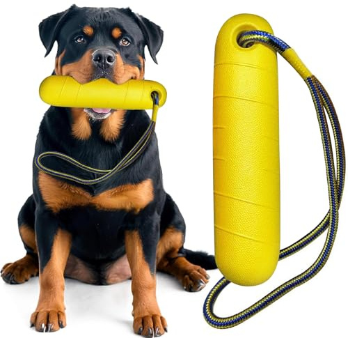 ZeiLaBang Kakadi Hundespielzeug,Schwimm Spielzeug für Hunde,Wasser Interaktives Hundespielzeug,Schwimmender Trainingsstab für Wurf- und Apportierspiele an Land und im Wasser,Für Outdoor geeignet
