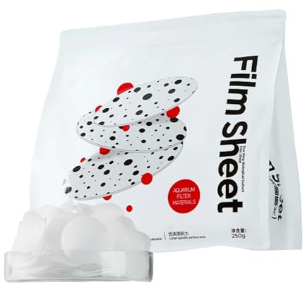 Genérico Medios Filtrantes para Acuario - Limpieza De Agua Antiobstrucción 250 g,Filtro Biológico Purificador De Agua Turbia - para Mantenimiento Y Eliminación De Impurezas para Acuaristas Y