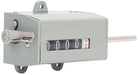 ZAWELIYO 5-siffrig Dragräknare Mekanisk Räknare 350 Rpm/minut för Maskiner och Textilier Hållbart ABS-material